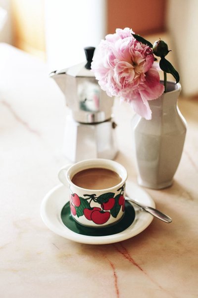 Кофе Весна цветы