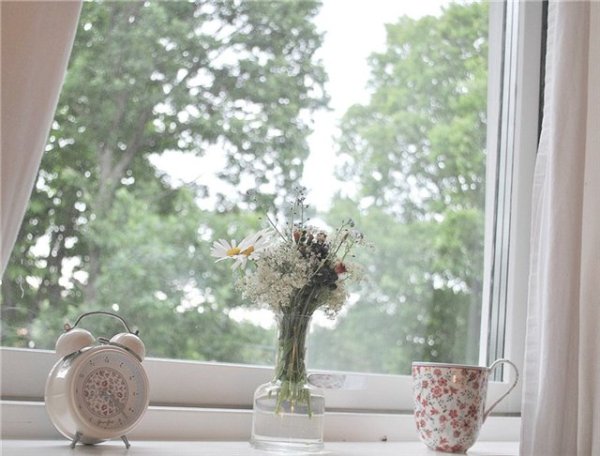 Чай на подоконнике