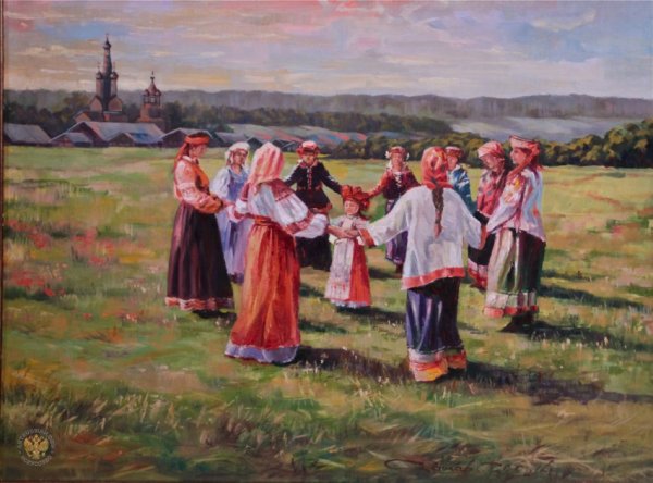 Маковский Владимир Егорович. Играющие дети. 1890