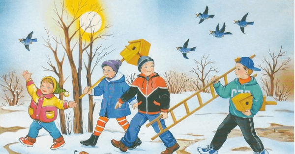 Занятия детей весной