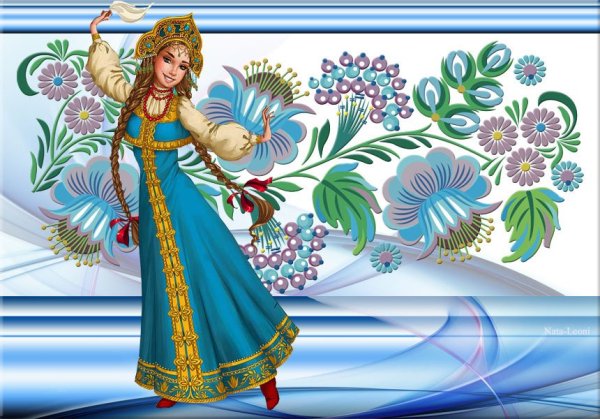 Девушка Весна для детского сада