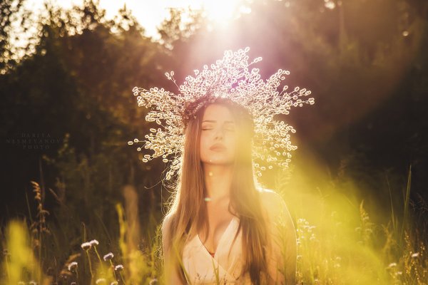 Девушка солнце