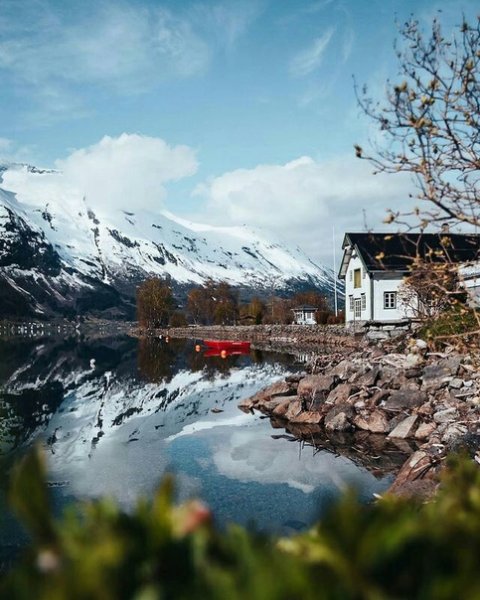 Норвегия в марте