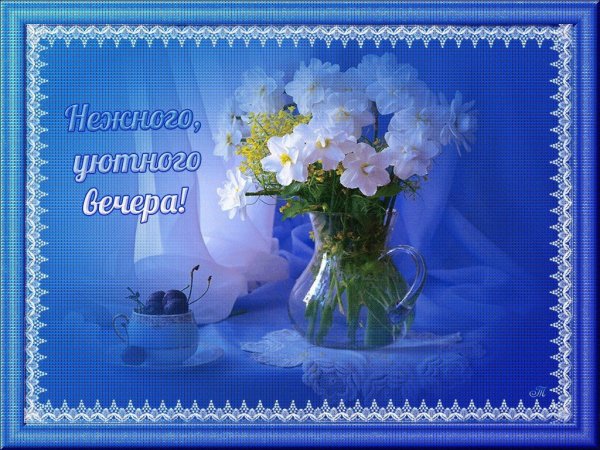 Уютного весеннего вечера