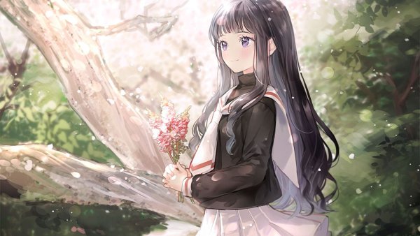 Черри блоссом арт аниме