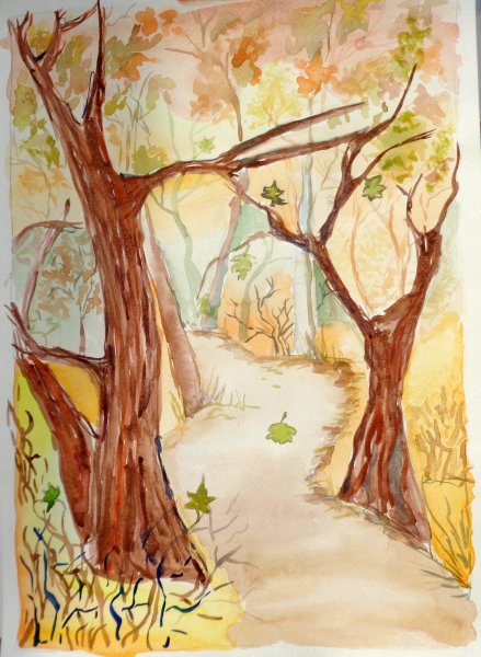 Иллюстрация Весна и осень