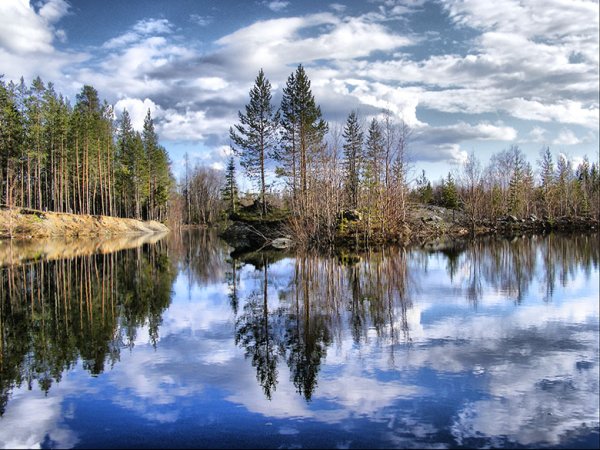 Весенний пейзаж Урала