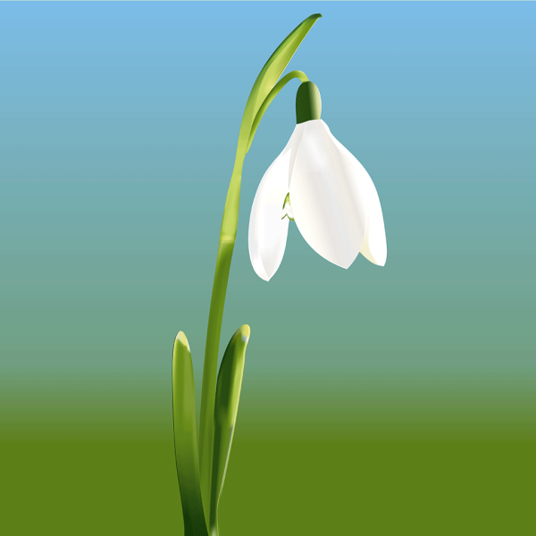 Значок весны рисунок