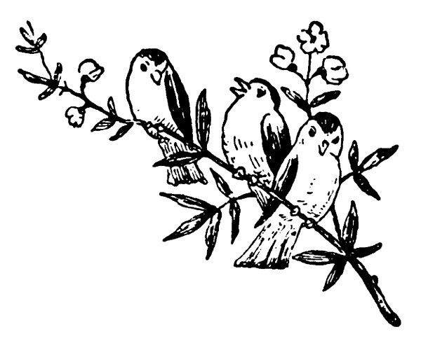 Веточка рисунок