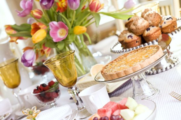 Завтрак весной