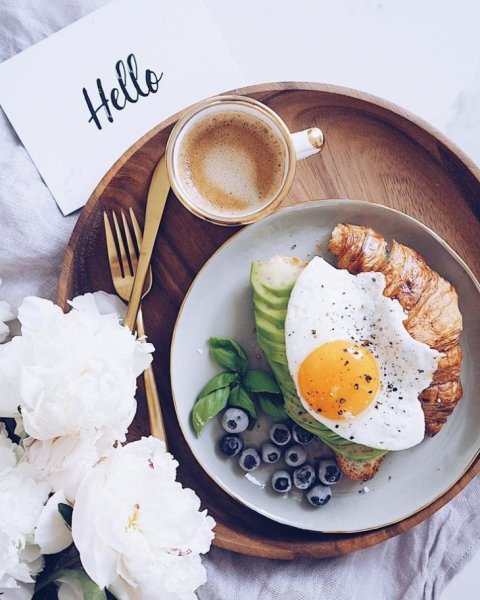 Завтрак картинки красивые