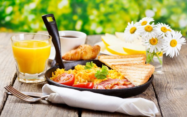 Блинчики и кофе