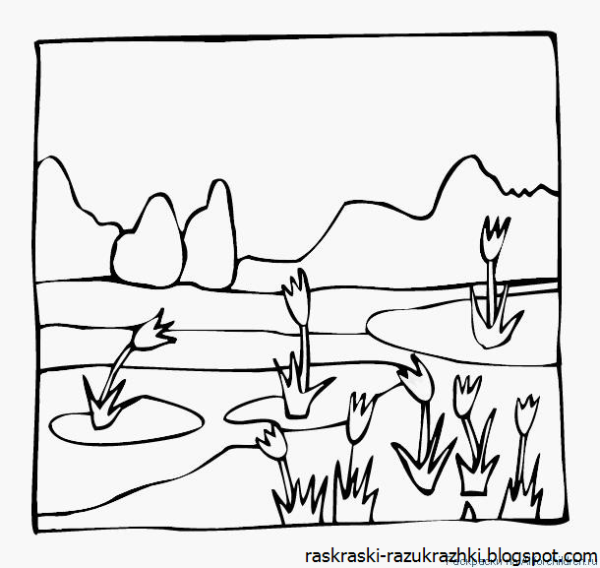 Девушка Весна раскраска