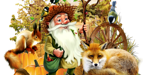 Баба Яга и Леший