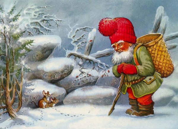 Леший старичок Лесовичок