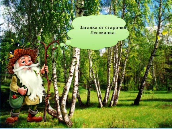 Леший старичок Лесовичок