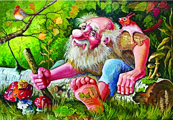 Леший старичок Лесовичок