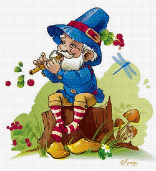 Сказочный старичок-Лесовичок