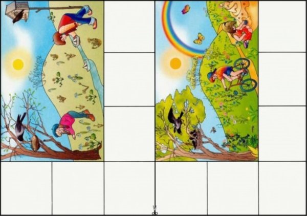 Настольная игра «времена года»