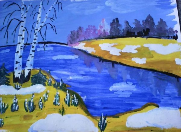 Пейзаж рисунок