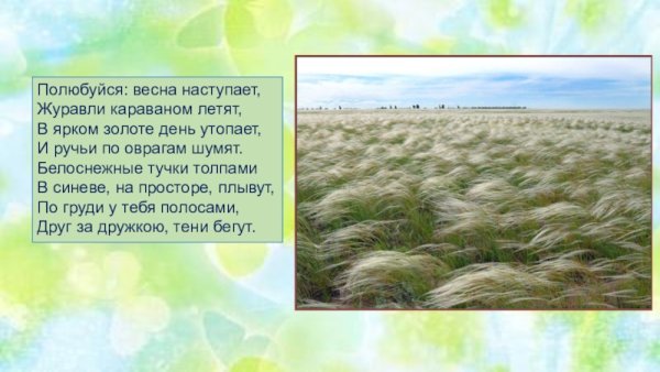 Полюбуйся Весна наступает Никитин
