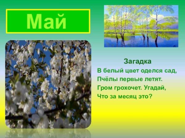Загадки про времена года