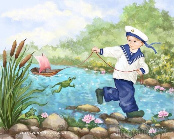 Кораблик в луже