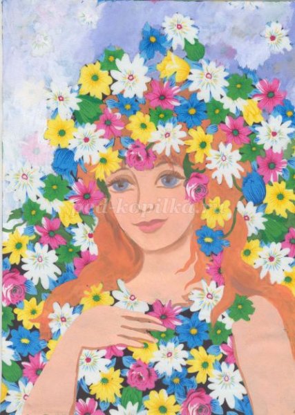 Образ лета в детском саду