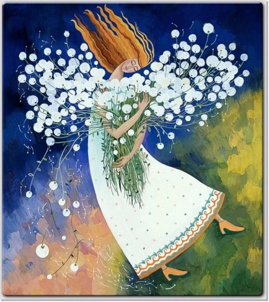 Алла Рассолова батик