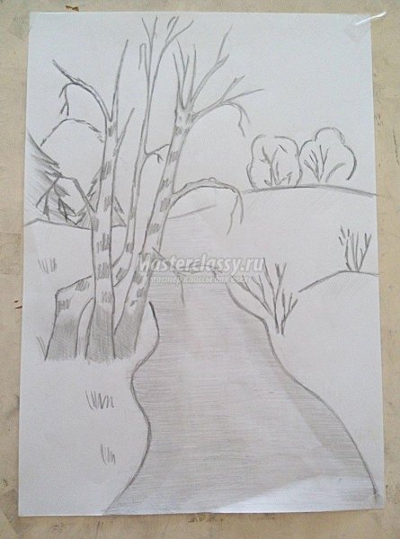 Весна рисунок