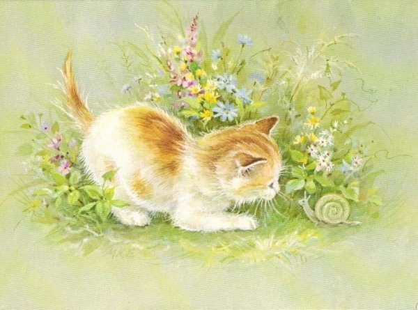 Осенние коты Татьяны Родионовой