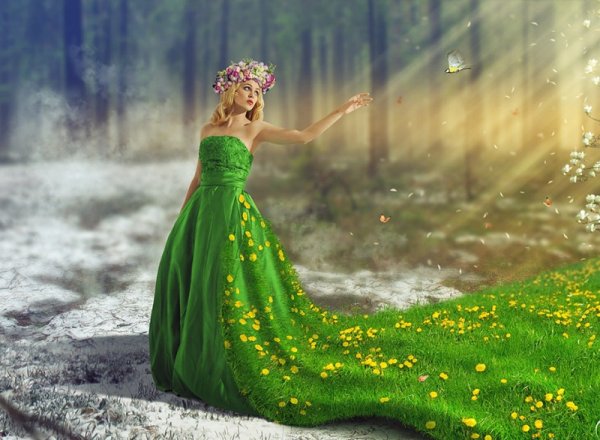 Девушка Весна