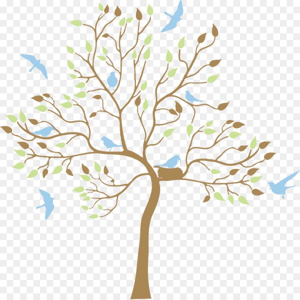 Весеннее дерево для детей