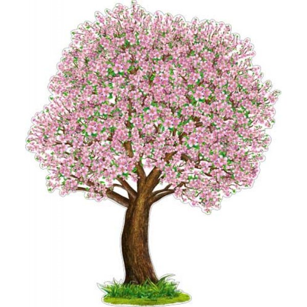 Деревья весной для детей