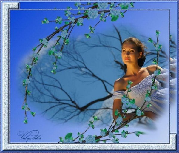 Женщина Весна пришла