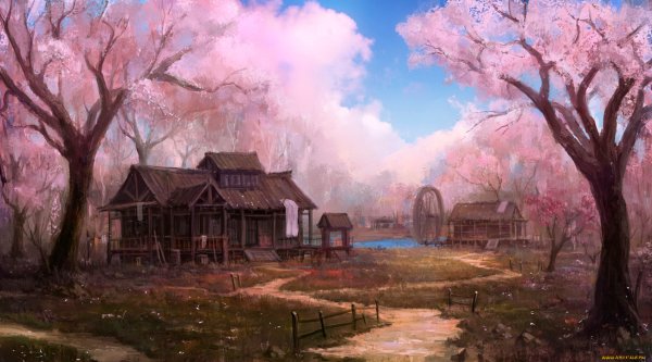 Девушка Весна фэнтези