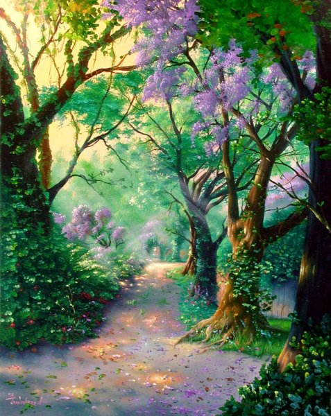 Пауль Вагнер Лесная нимфа