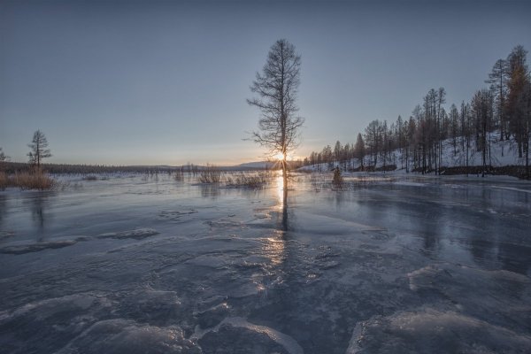 Природа Якутии Весна