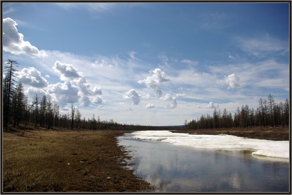 Весенняя Якутская природа