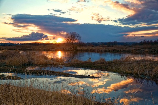 Весна вечер