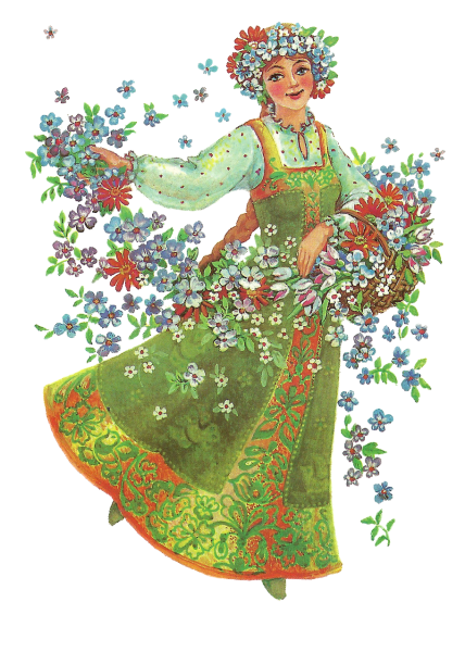 Идёт красавица Весна