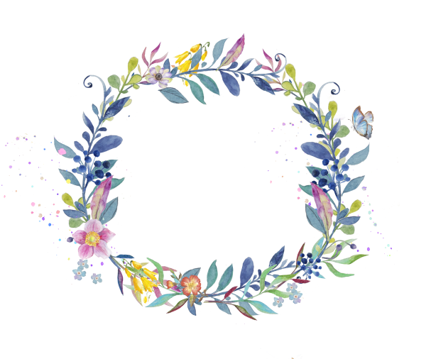 Васильки венок