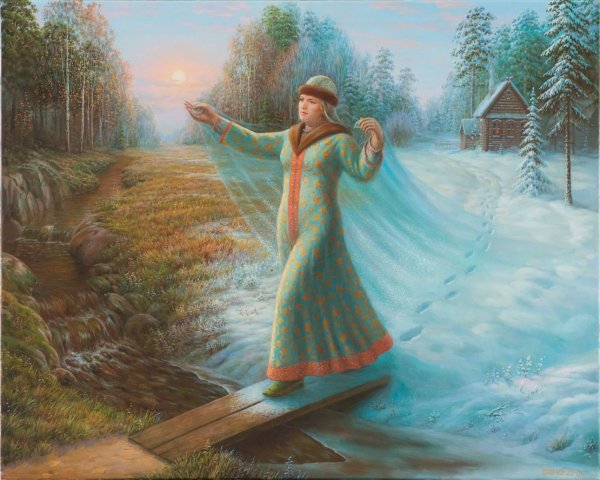 Встреча зимы и весны