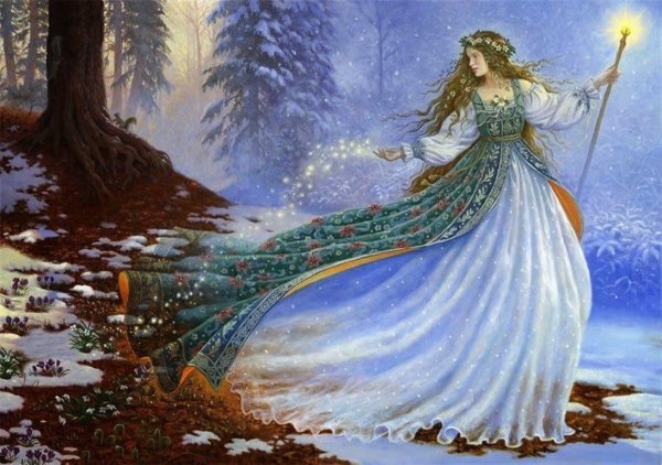 Встреча зимы с весной