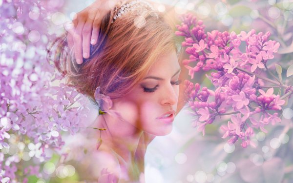 Женщина Весна пришла