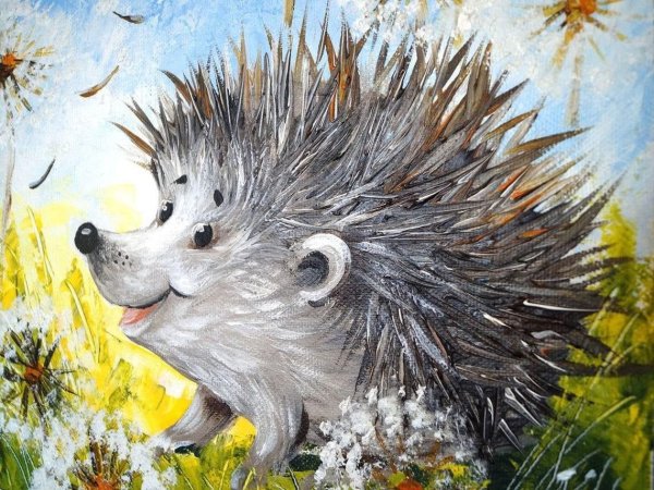 Весна мультяшная