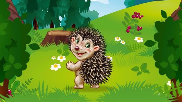 Ежик проснулся