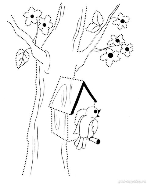 Весенние раскраски для детей