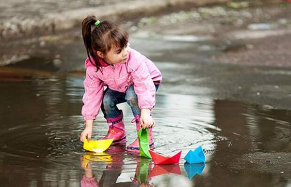 Прогулка в детском саду