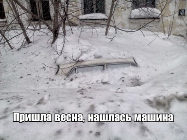 Весна смешно